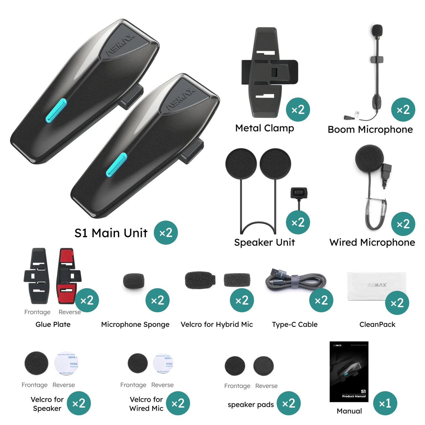 Voltress V1 Motorcycle Intercom
