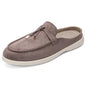 Summer Men Slippers Loafers Slip on Men Half Slippers Comfortable Lazy Casual Shoes Outdoor Man Lightweight Shoes