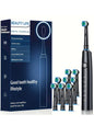 Electric Toothbrush Rotary Cleaning Teeth Brush Waterproof Electronic Tooth Brush With Timer Rechargeable Toothbrush with 8 Head