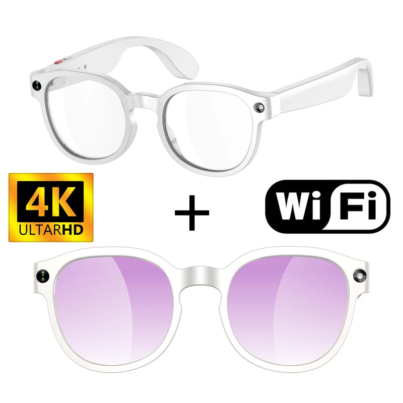 2026 New Smart AI Glasses 800W Shooting Camera HD Photo Video Voice Call Translation Waterproof Bluetooth AI Motorcycle Glasses